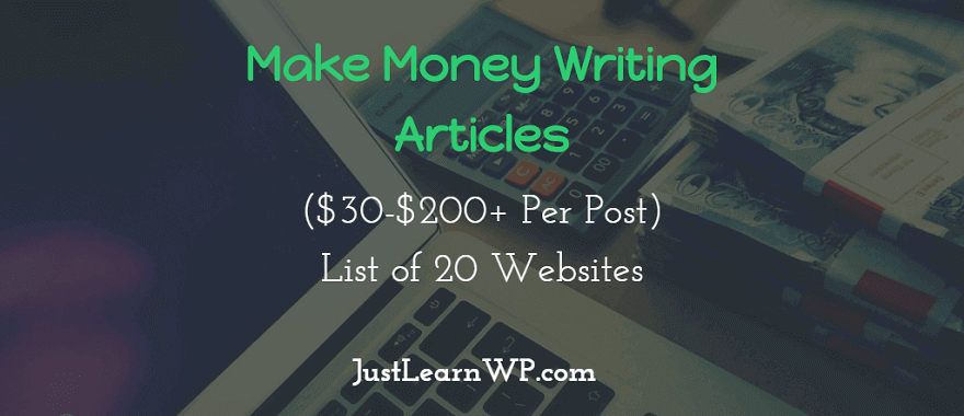 $30-$200+ Per Post) List of 20 Websites