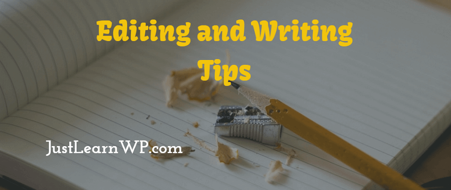 editing writing tips