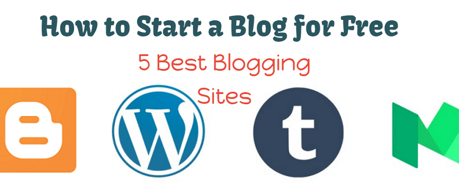 how to start a blog free - best blogging sites