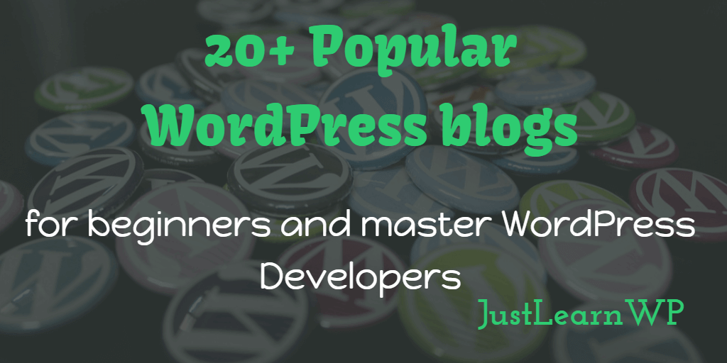 most popular WordPress blogs to follow